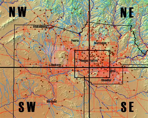 Flood Control District of Maricopa County – Display Rainfall Data Maps