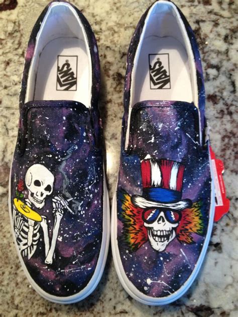 Grateful Dead Shoes by SkitzoCreations on DeviantArt