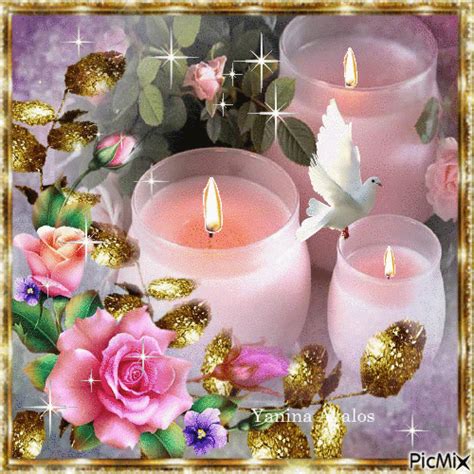 by Yanina Ávalos | Romantic candles, Beautiful candles, Beautiful gif