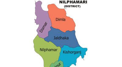 Nilphamari District: Nilphamari District Map