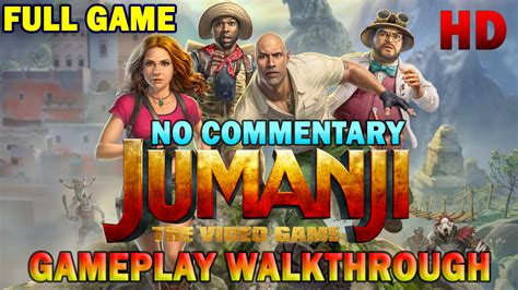 JUMANJI THE VIDEO GAME Gameplay Walkthrough FULL GAME [1080p HD] - No Commentary | Teach Computer