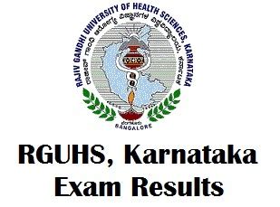 RGUHS Results 2018 Announced Nursing Pharmacy BDS MBBS 1st 2nd 3rd Year Exam Results 2018