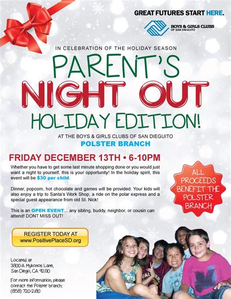 Parents night out flyer | Pta fundraising, Preschool fundraisers ...