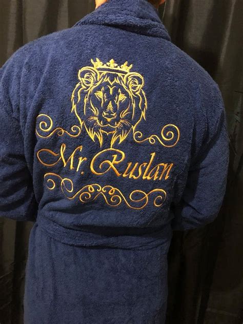 Pin on Personalised dressing gown/bathrobe