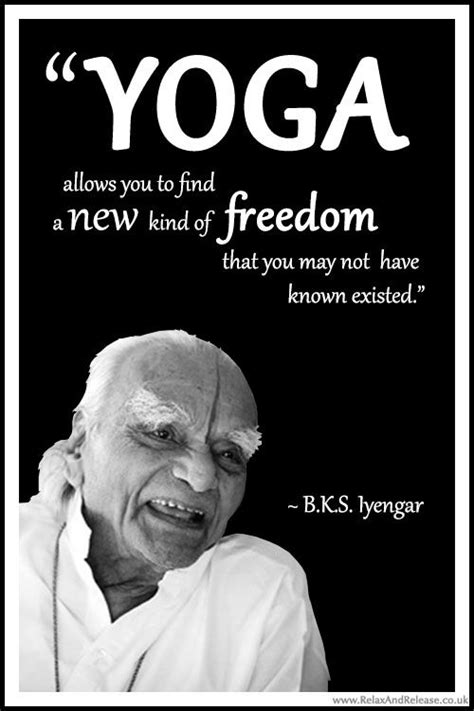 Yoga Quotes by BKS Iyengar | Bks iyengar, Yoga guru, Bks iyengar yoga