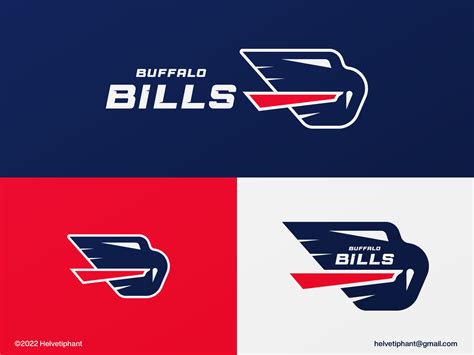 Buffalo Bills - logo redesign proposal by Helvetiphant™ on Dribbble