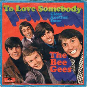 The Bee Gees* - To Love Somebody (1967, Vinyl) | Discogs