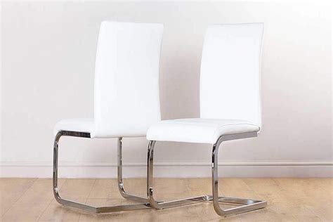 20 Best White Leather Dining Room Chairs