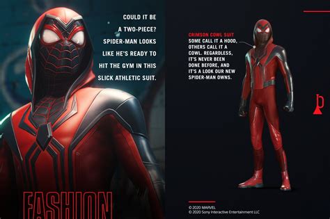 Spider-Man On PS4 To Get 3 Free Suits, New Crimson Cowl Suit Revealed For Miles Morales