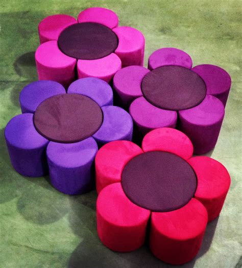 Fun and Funky Ottomans - TLC Upholstery