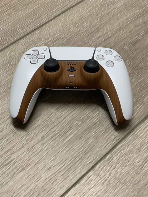 PS5 Dualsense Custom Wood Grain Design Accent Controller | Etsy