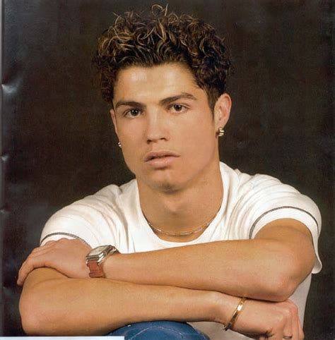 Cristiano Ronaldo and his Medium Length Curly Hairstyles! - The ...