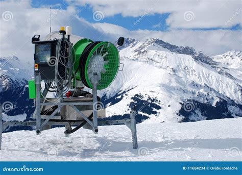 Artificial Snow machine stock photo. Image of blizzard - 11684234