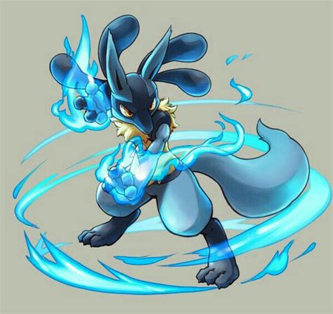 Pin by Michelle Dzik on Lucario, because he's awesome. | Pokemon fan ...