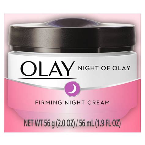 Night of Olay Firming Night Cream Face Moisturizer, 1.9 Oz - Walmart ...