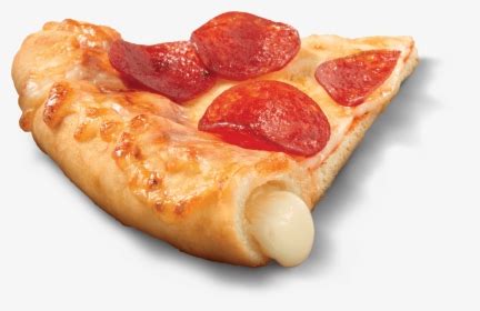 Delizzio Stuffed Crust Pizza Slice Image - Stuffed Crust Pizza Slice, HD Png Download ...