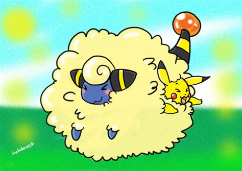 Pokemon Fan Art Mareep by sayakatherine on DeviantArt