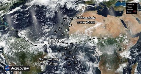 The Intertropical Convergence Zone (ITCZ) - Trinidad and Tobago Weather ...