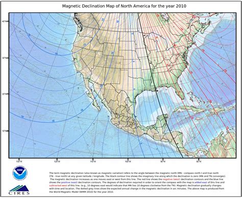 Magnetic Declination Map 2025 - Barbee Maitilde