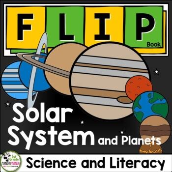 Solar System FLIP Book by 1st Grade Pandamania | TpT