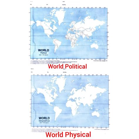 World Political Map Outline