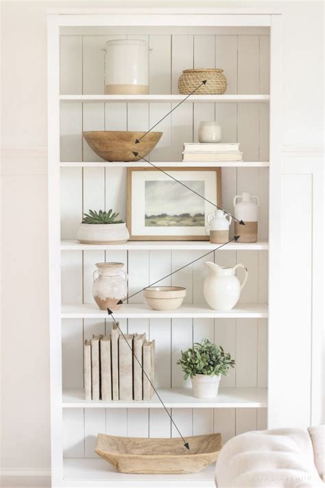 20 Farmhouse Shelf Decor Ideas - How To Style Them Like A Pro - The Unlikely Hostess | Shelf ...