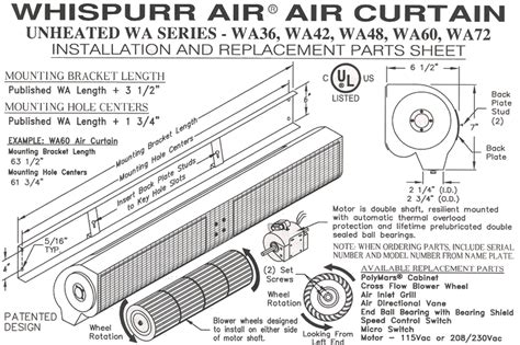 Whispurr Air, Air Curtain Door, Air Curtains, Air Doors, Mars Air Curtain, Mars Air Door