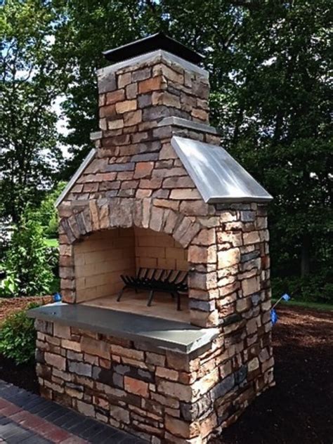 Outdoor Fireplace Kits - Masonry Fireplaces - Easy Installation