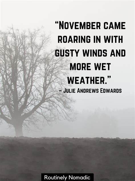 145 Best Welcome November Quotes | Routinely Nomadic