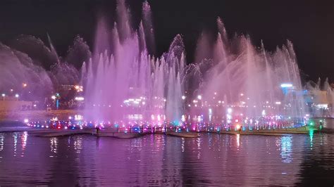 Fountain Show King Abdullah Park Riyadh - YouTube