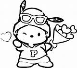 Pochacco Sanrio Coloring Pages Colorear Printable Para Sheets Dibujos  sketch template