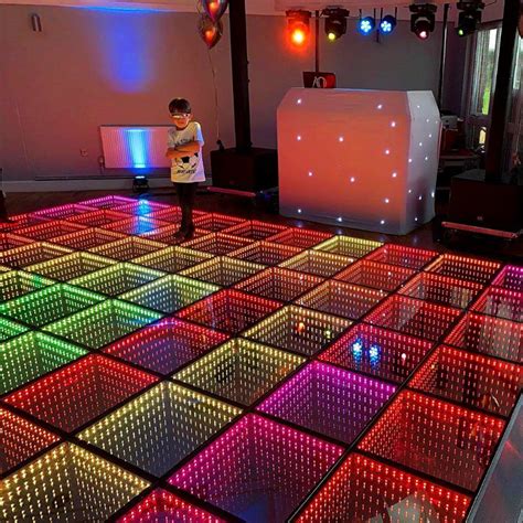 3D Dance Light Floor Tiles Indoor Disco Stage Wedding Illuminated - Buy ...