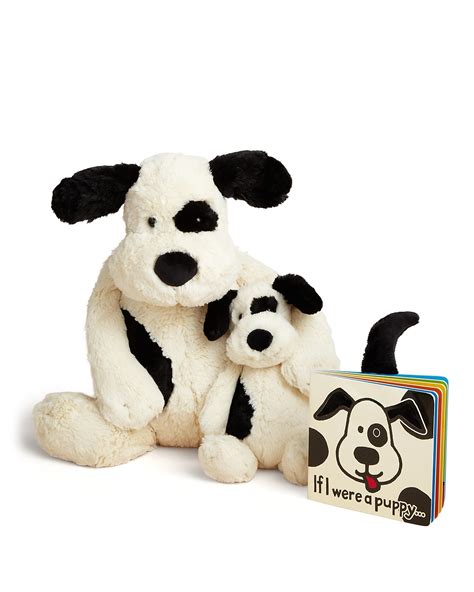 Jellycat Infant Unisex Bashful Puppy Toy & If I were a Puppy Book | Bloomingdale's