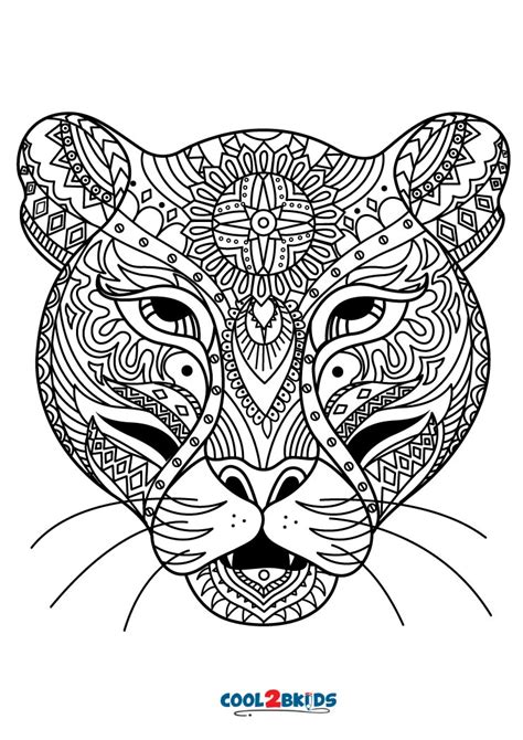 Free Printable Animal Mandala Coloring Pages For Kids