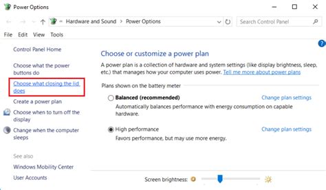 Change Default Action when you close your Laptop Lid – TechCult