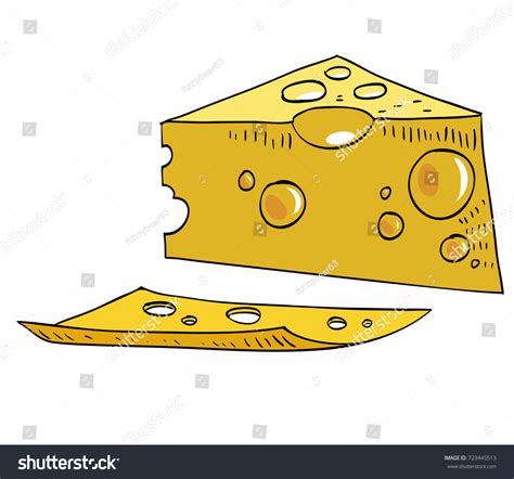 Big Cheese Cartoon Image Artistic Freehand Stock Vector (Royalty Free) 723445513 | Shutterstock