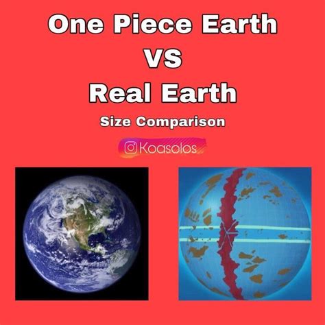 Real Earth Vs One Piece Earth : r/OnePiece