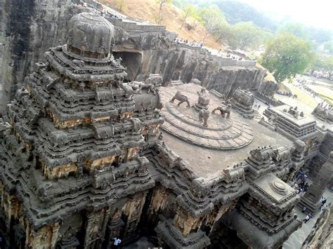 Mind-blowing Kailasa Temple. Not built. Carved out of 1 stone. [building] : r/architecture