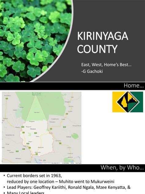 Kirinyaga County | PDF