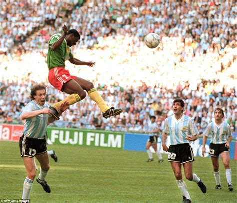 The 1990 World Cup in Italy able stories. In the very first game of the tournament, Cameroon ...