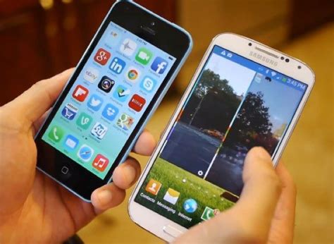 Samsung Galaxy S4 vs iPhone 5C, specs vs price | PhonesReviews UK- Mobiles, Apps, Networks ...