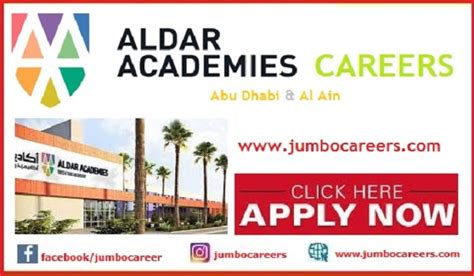 Aldar Academies Abu Dhabi Careers 2022