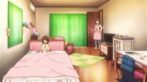 Anime Living: Shiina Kokomi’s bedroom, Girlfriend (Kari). | Cenário anime, Anime, Kawaii