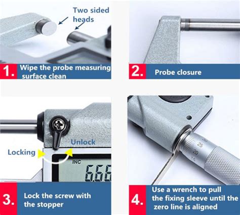 1-2" Range Digital Micrometer, 0.00005 Inch Accuracy | ATO.com