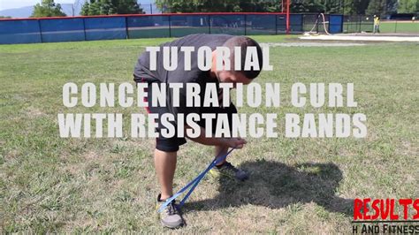 Tutorial | Concentration Curl with Resistance Bands - YouTube