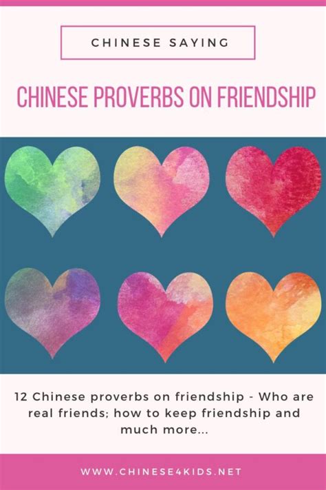 12 Chinese proverbs on friendship - Chinese wisdom on friendship