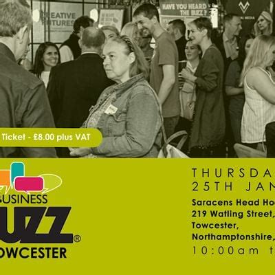 Business Buzz In Person Networking - Towcester, Saracens Head Hotel, Towcester, January 25 2024 ...