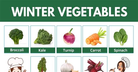 Winter Vegetables | List of Winter Vegetables and their Amazing Benefits • 7ESL