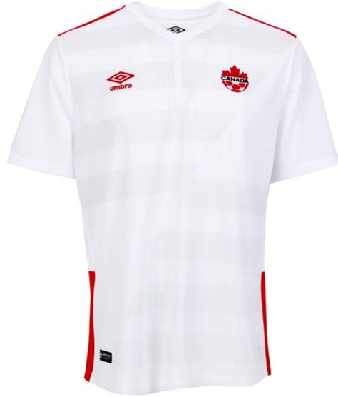 New Canada Away Soccer Jersey 2015- 2016 Umbro Canada WWC Alternate Kit ...