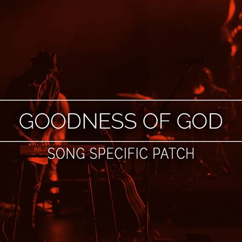 Goodness of God Song Specific Patch – Sunday Sounds